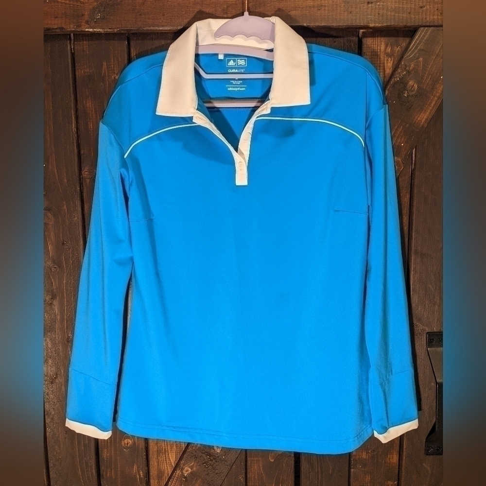 ADIDAS Climalite golf shirt, size M